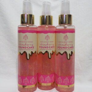 Strawberry Pound Cake Diamond Shimmer Mist 4.9 fl oz x 3